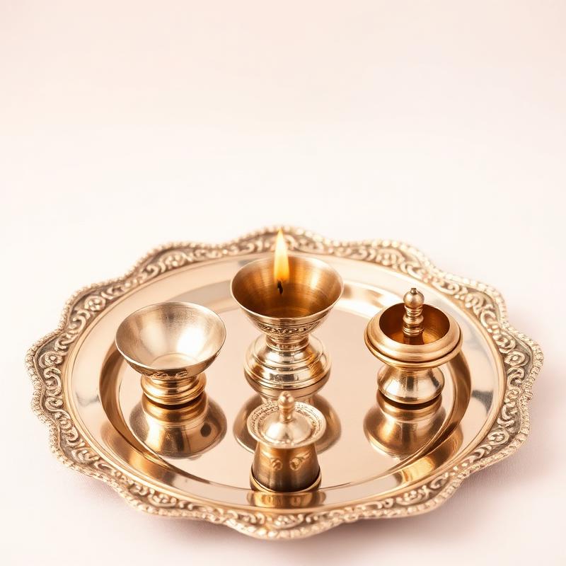 Heritage Puja Thali Set