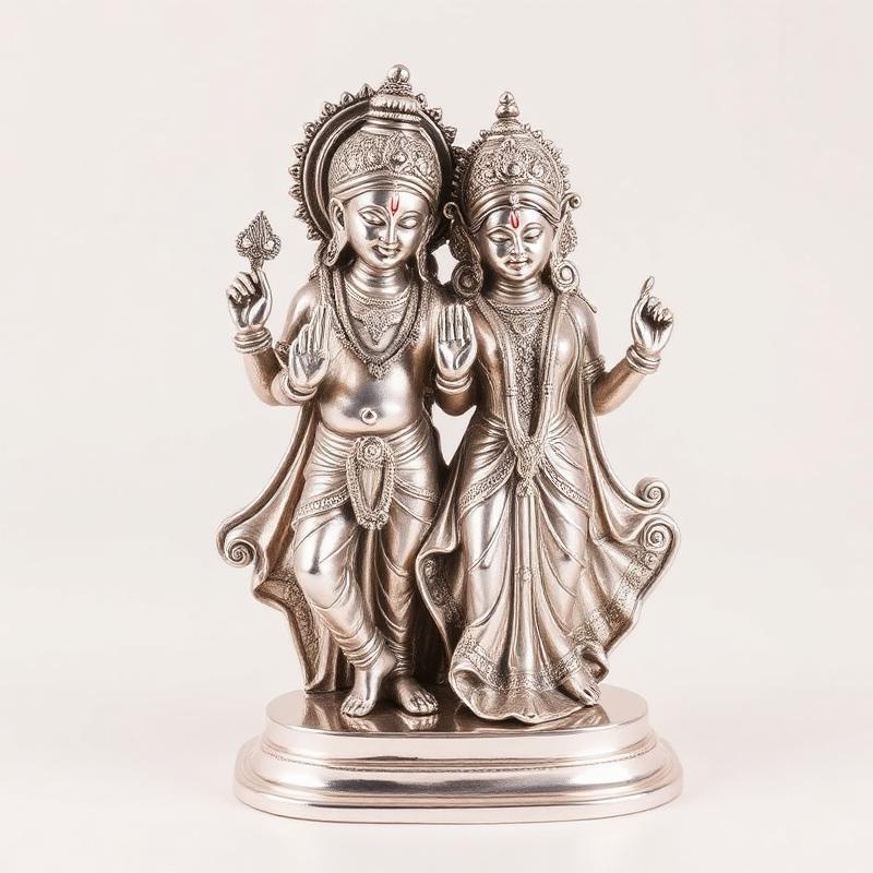 Radha Krishna Divine Pair Idol