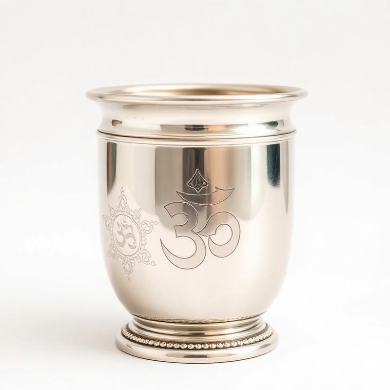 Swastik Om Engraved Planter