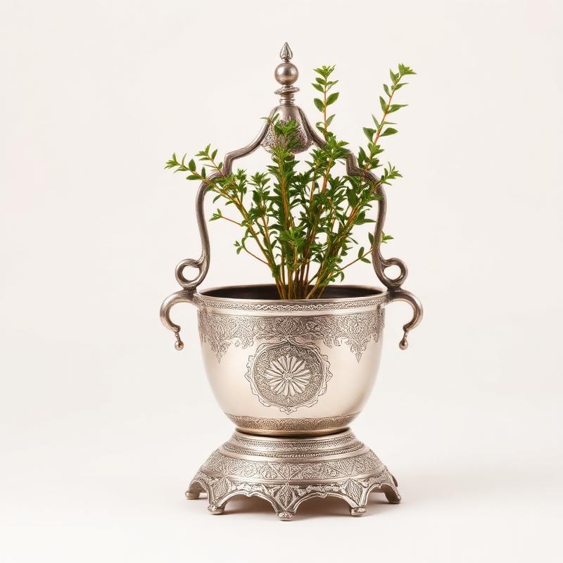 Silver Tulsi Vrindavan